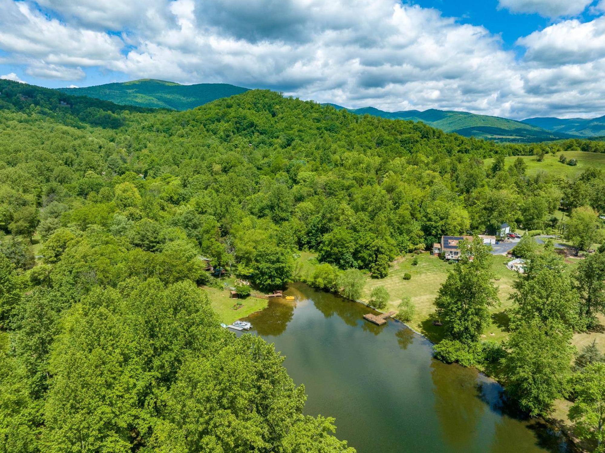 Waterfront Cabin 20 Mins To National Park & Massanutten! Stanardsville Exterior photo
