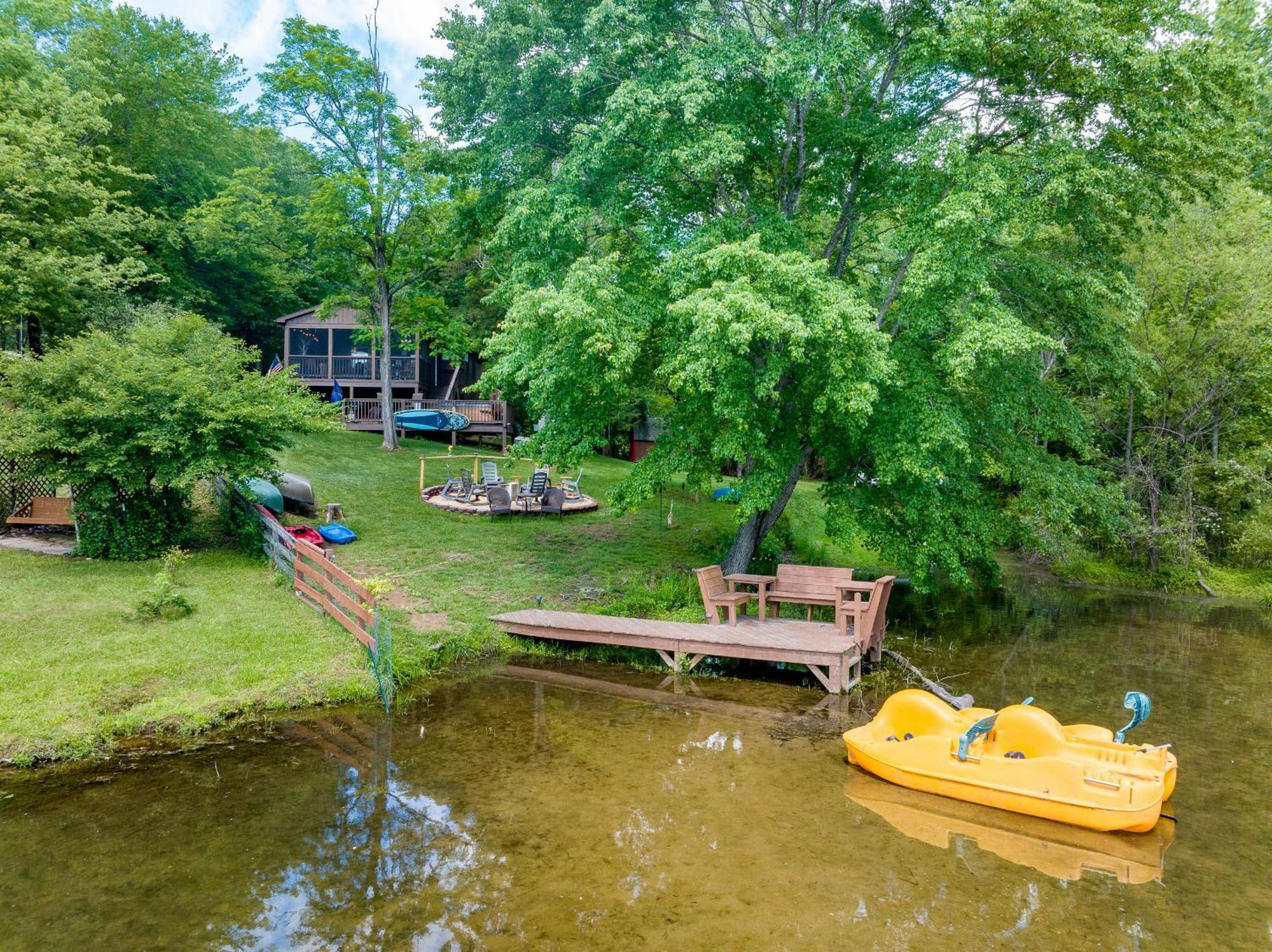 Waterfront Cabin 20 Mins To National Park & Massanutten! Stanardsville Exterior photo